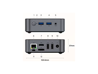 Lenovo Baiying Mini 100 Mini Masaüstü Bilgisayar Ofis NUC OpenClaw 7430U