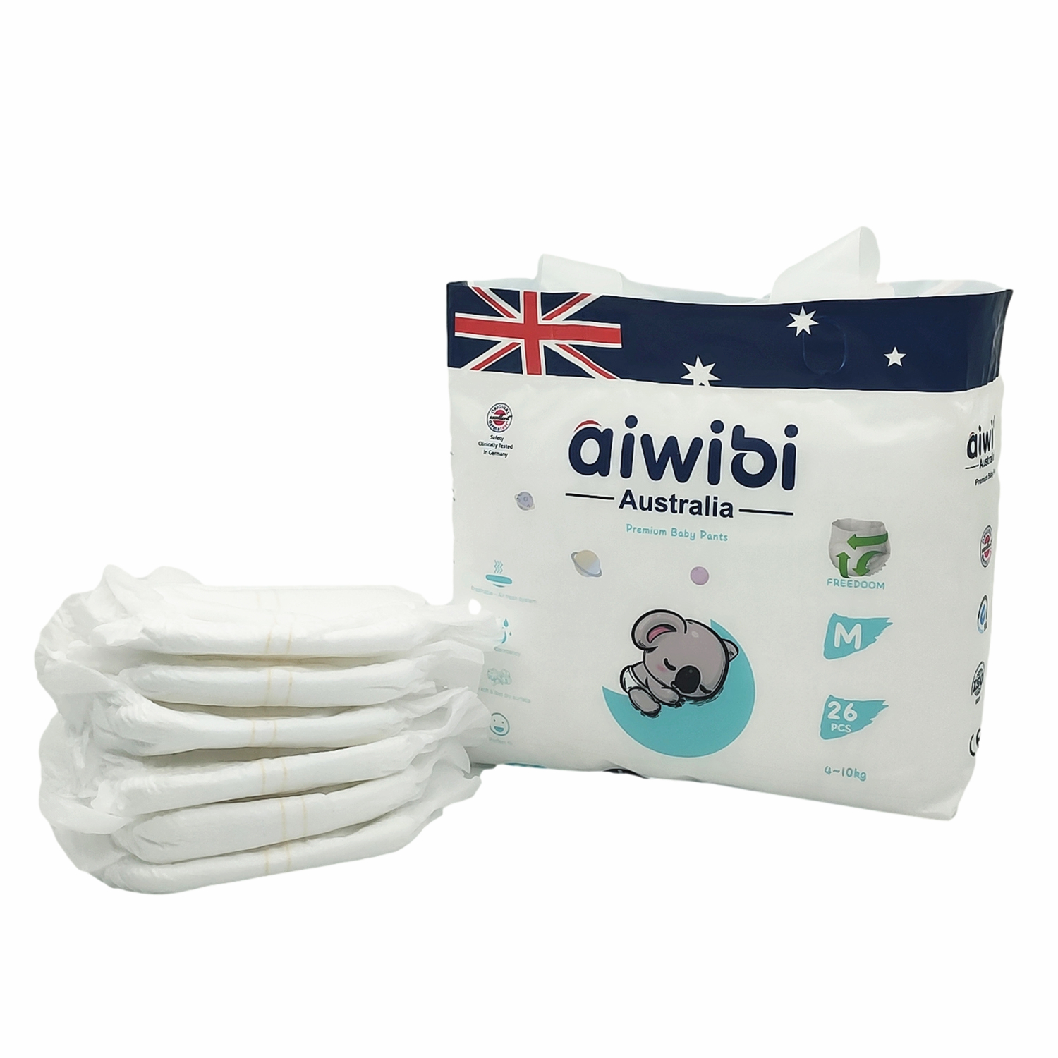 Высококачественный дышащий Органайзер AIWIBI для детской комнаты, цена, памперсы, детские подгузники, трусики, детские подгузники в тюках AWB17