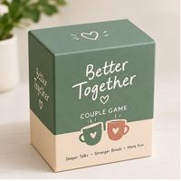 Jeu de cartes interactif et amusant pour la construction de relations romantiques, jeu de cartes pour couples pour des rendez-vous intimes