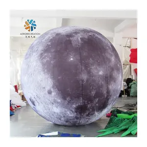 Factory Price Earth Mars Saturn Solar System 9 Planet Balloon Giant Helium Levitation Inflatable Planet