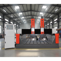 Nouvelle machine de profilage de pierre CNC à double tête Mingke 15kW 3000mm 12m Vitesse de traitement rapide Facile à utiliser Marbre Granit