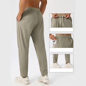 <span class=keywords><strong>Pantaloni</strong></span> da Jogging Yutuo OEM per Uomo, <span class=keywords><strong>Vita</strong></span> Media, Asciugatura Rapida, Leggeri, Elasticizzati <span class=keywords><strong>in</strong></span> 4 Direzioni, per Palestra, Fitness, Corsa e Bodybuilding - Product Image 2