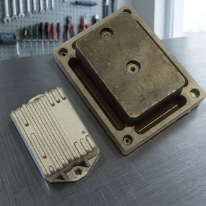 Disipador de Calor de Aluminio Fundido a Presión con Superficie Granallada, Tamaño Personalizado, de Gujarat - Product Image 2