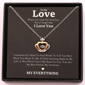 Collana per la <span class=keywords><strong>mia</strong></span> <span class=keywords><strong>mamma</strong></span>, regalo per la festa della <span class=keywords><strong>mamma</strong></span>, gioiello con cristalli, amore infinito, collana per la <span class=keywords><strong>mamma</strong></span> con messaggio. - Product Image 4
