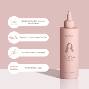 Custom 60ml 120ml HDPE 200ml 240ml Cosmetic Plastic Hair Oil Dye <strong>Squeeze</strong> Applicator Packaging <strong>Bottle</strong> with Twist Top Cap - Product Image 5