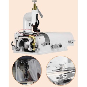 Máquina de Rebajar Cuero BT-801, Máquina de Trabajo Pequeña de Escritorio con Motor Servo de Accionamiento Directo 801 para Artículos de Cuero - Product Image 4