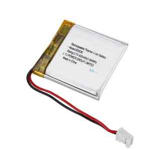Batterie rechargeable au lithium-ion Lipo <span class=keywords><strong>Cell</strong></span> polymère 3,7 V 503030 400 mAh avec certifications 1642 UN38.3 <span class=keywords><strong>IEC</strong></span> <span class=keywords><strong>62133</strong></span> ROHS - Product Image 1