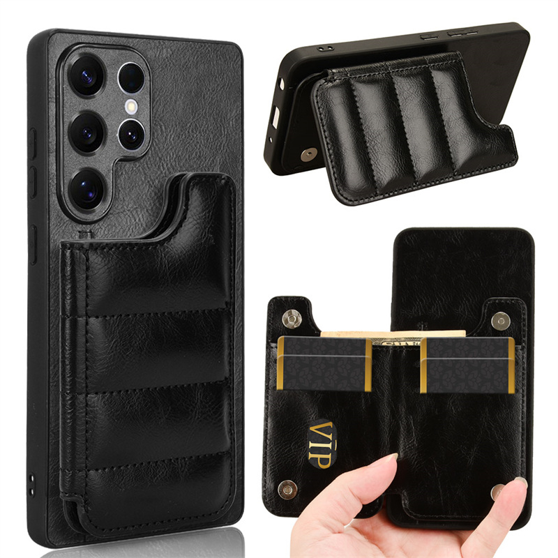 Caso + titular de la tarjeta y negro