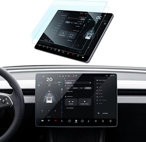 ฟิล์มกันรอยหน้าจอรถยนต์แบบ HD Matte Tempered Glass สำหรับ Tesla Model 3 Highland ป้องกันหน้าจอระบบนำทาง - Product Image 1