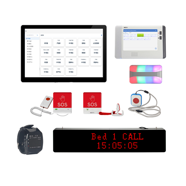 Hospital Nursing Home Sos Alarm Emergency Patient Pager Wireless Nurse Call System