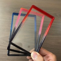 Pelindung Kartu Graded PSA, Panel Transparan Anti Gores, Warna Campur, untuk Kartu Graded, Tersedia, Pengiriman Cepat