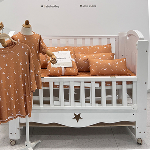 Almohada Infantil Personalizada con Logotipo, Suave y Cómoda, con Diseño de Luna, Almohada de Fibra de Bambú para Dormir para Bebés Recién Nacidos - Product Image 2