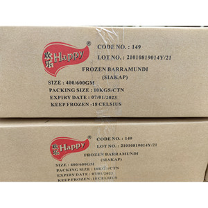 Poisson de ferme chinois, barra, calcarifer, 400-600g, 600-800g, poisson barramundi frais congelé - Product Image 6