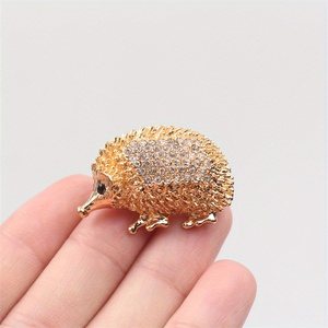 Nouvelle Broche Hérisson pour Costume, Cheongsam et Manteau, Accessoire de Mode, Épingle de Fixation, Bijou Original et Tendance - Product Image 3