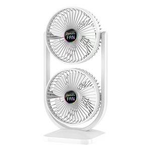 Nouveau ventilateur de circulation <span class=keywords><strong>d</strong></span>'<span class=keywords><strong>air</strong></span> à double tête, ventilateur de bureau, ventilateur de <span class=keywords><strong>recirculation</strong></span> <span class=keywords><strong>d</strong></span>'<span class=keywords><strong>air</strong></span> avec charge USB - Product Image 4