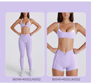 Спортивные комплекты с подкладкой и открытой спиной - Product Image 6