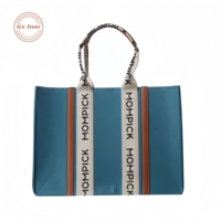 Sac fourre-tout en feutre pour femme, grande capacité, color block, tendance, livraison rapide, sac à bandoulière de luxe, vente chaude