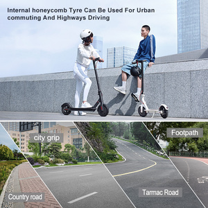 전기 스쿠터 Cityneye M365 /Pro 8 1/2 2 고무 타이어 예비 부품에 대한 8.5 인치 벌집 타이어 튜브리스 솔리드 휠 - Product Image 6
