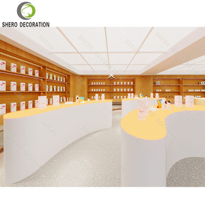 Vitrine de présentation moderne et élégante pour les lunettes, mobilier durable pour les magasins de lunettes de soleil, vitrine LED pour les magasins d'optique, design d'intérieur - Product Image 4