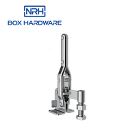 Acier inoxydable/fer pince à bascule réglable loquet robuste pour machine industrielle 3206-125