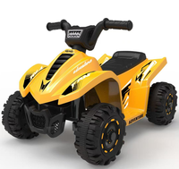 Quad électrique pour enfants 6V, moto à quatre roues, moteur simple 380, mini voiture jouet à batterie pour les enfants de 3 à 8 ans