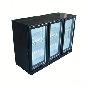 <span class=keywords><strong>Réfrigérateur</strong></span> commercial <span class=keywords><strong>encastrable</strong></span> pour bar à bière et boissons, vitrine réfrigérée, refroidissement par air, sur table, trois portes, en acier inoxydable - Product Image 2
