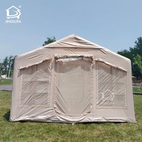 Tente de camping gonflable en plein air, cabine de camping gonflable, tente de camping Oxford anti-moustiques
