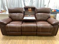 Fauteuil inclinable multifonctionnel intelligent, modulaire et extensible, design moderne, canapé en éponge, cuir personnalisé de luxe