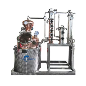 Copper distiller Alcohol distilling equipment still