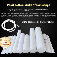 PENGYING Mousse de rembourrage personnalisable en coton perlé solide pour l'arrangement floral, les bords de canapé et de matelas, et les coutures de protection