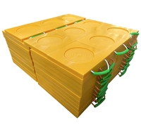 Offre Spéciale Chine Fabrication de qualité Mobile Hdpe Grue Outrigger Pads et Grue Pads Pompe à béton Uhmwpe Anti-UV Outrigger Pads
