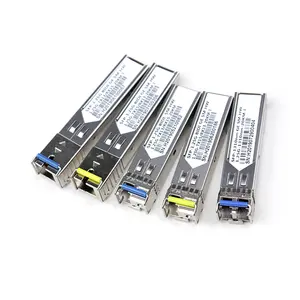 1.25G SFP وحدة سعر LR 1.25G SFP 10 كجم 1270nm-TX/1330nm-RX DDM وحدة استقبال وإرسال من الألياف متوافق مع سيسكو هواوي H3c