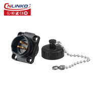 Connecteurs CNLINKO, câbles, fils, connecteur industriel, fiche, étanche, 220V, circulaire, électrique, étanche, connecteur 3 broches