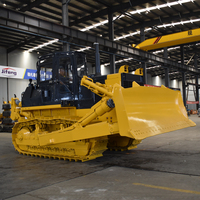 Bulldozer sur chenilles hydraulique de 23 tonnes, 240 CV, faible consommation de carburant, vente en gros