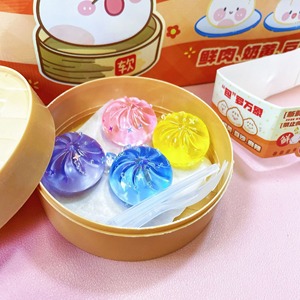 Mochi Squishy Dumplings Squeeze Rainbow Stress Relief Soft Tpr Toys Gift <b>Box</b> Unisex - Product Image 2