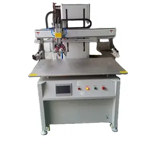 Automatic flat vacuum silk screen printing machine for sale