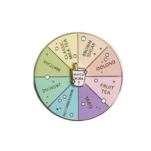 Fabriqué en Chine Usine Spinner Personnalisé Fabrication Choisissez <span class=keywords><strong>Quel</strong></span> Boba Spinning Personnalisé Émail Dur Pin Badge pour Jeux Cadeau - Product Image 1