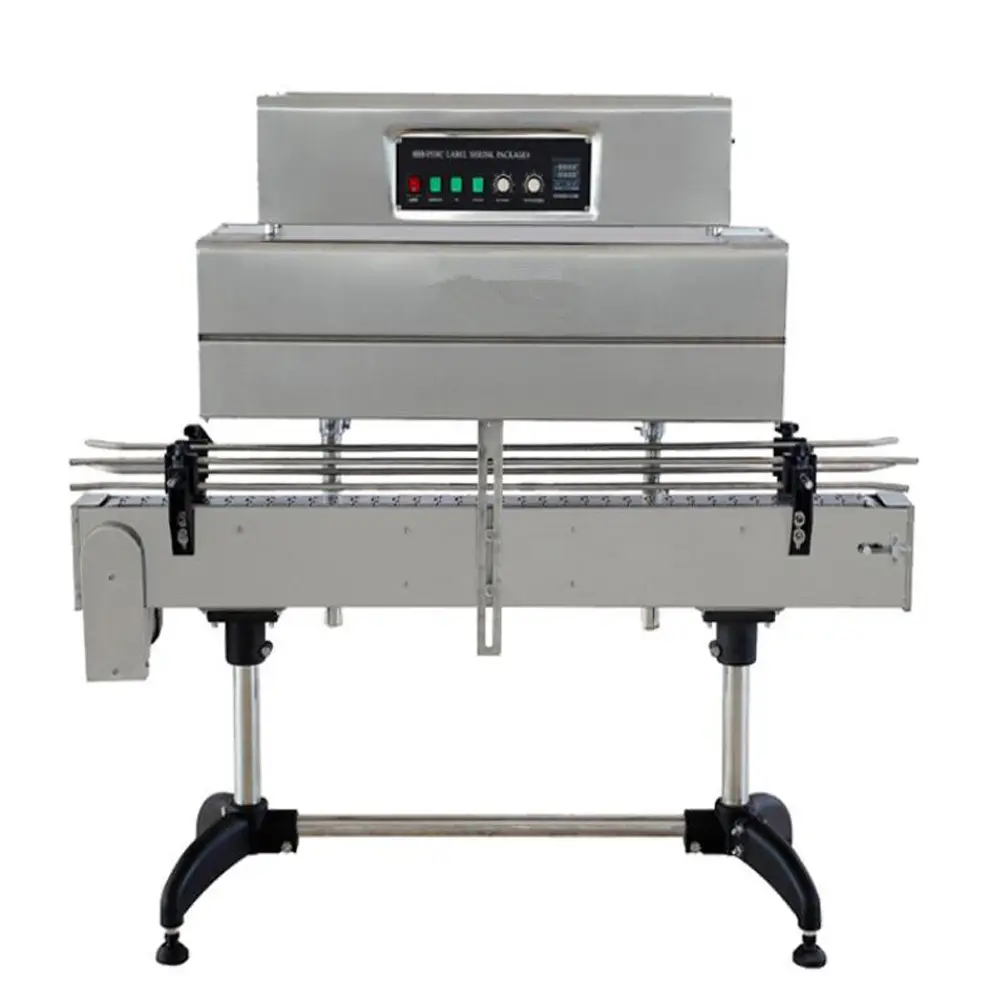 Şişe etiket ısı Shrink makinesi ısı Shrink mühür makinesi L bar L TypePP PVC PET selofan