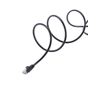 Black Cat6 Ethernet <strong>Cable</strong> <strong>Long</strong> PVC Jacketed Network <strong>Internet</strong> <strong>Cable</strong> with RJ45 Connectors for Modem Router - Product Image 3