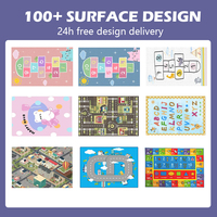 Tapis de jeu coloré pour enfants, tapis de jeu personnalisé avec logo imprimé, tapis éducatif pour la chambre des enfants, la garderie
