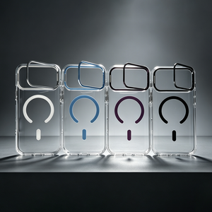 Funda Protectora Magnética Transparente de Lujo B397 con Orificio Grande para Celular 18 Pro Max 17 16 15 - Product Image 6