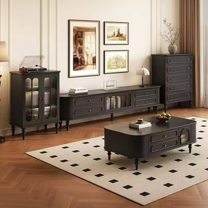 Mueble para <span class=keywords><strong>TV</strong></span> Retro, Sensación de Lujo y Exquisitez, Mueble Base para Sala de Estar Estilo Americano, Estilo de Hogar Exquisito - Product Image 4