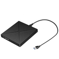 Lecteur de DVD externe EDD20 USB 3.0, lecteur de DVD sans lecteur de type C, graveur de CD-RW, lecteur de disque, lecteur de DVD pour ordinateur portable