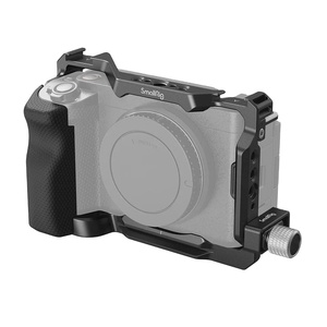 Kit de jaula de cámara completa para SmallRig para <span class=keywords><strong>Sony</strong></span>, incluye abrazadera de Cable de agarre de silicona, accesorio de tamaño pequeño de liberación rápida incorporado - Product Image 1