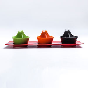 Mini bol en céramique option, vaisselle pour Sauce <span class=keywords><strong>soja</strong></span>, vinaigre japonais - Product Image 4