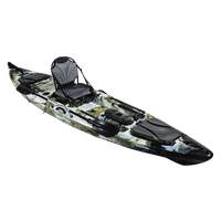 Xkuer — chaise de pelouse pliable 13 pieds, siège assis, pour Kayak, pêche