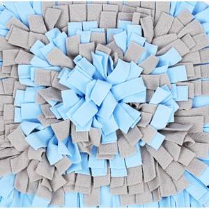 Tapis de reniflement interactif en polaire pour chiens, tapis de recherche de nourriture pour animaux de compagnie, tapis de reniflement pour chiens de petite taille - Product Image 5