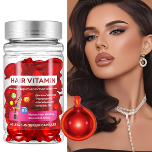 Capsule de sérum brillante nourrissante et lisse à faible quantité minimale de commande Vitamine <span class=keywords><strong>E</strong></span> Hydrater Capsule d'essence de soin des cheveux doux - Product Image 6