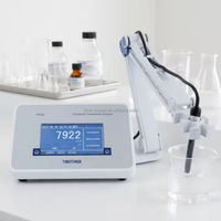 Vente en gros usine : pH-mètre de laboratoire de haute précision avec grand écran tactile, testeur de qualité de l'eau avec ATC et affichage en temps réel