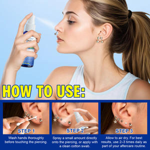 <span class=keywords><strong>Spray</strong></span> <span class=keywords><strong>de</strong></span> Solución Salina SEFUDUN <span class=keywords><strong>para</strong></span> el Cuidado Posterior a <span class=keywords><strong>la</strong></span> Perforación, Alivia <span class=keywords><strong>la</strong></span> Irritación y <span class=keywords><strong>la</strong></span> Sequedad en Perforaciones <span class=keywords><strong>de</strong></span> Oreja, <span class=keywords><strong>Nariz</strong></span>, Lengua y Ombligo - Product Image 5